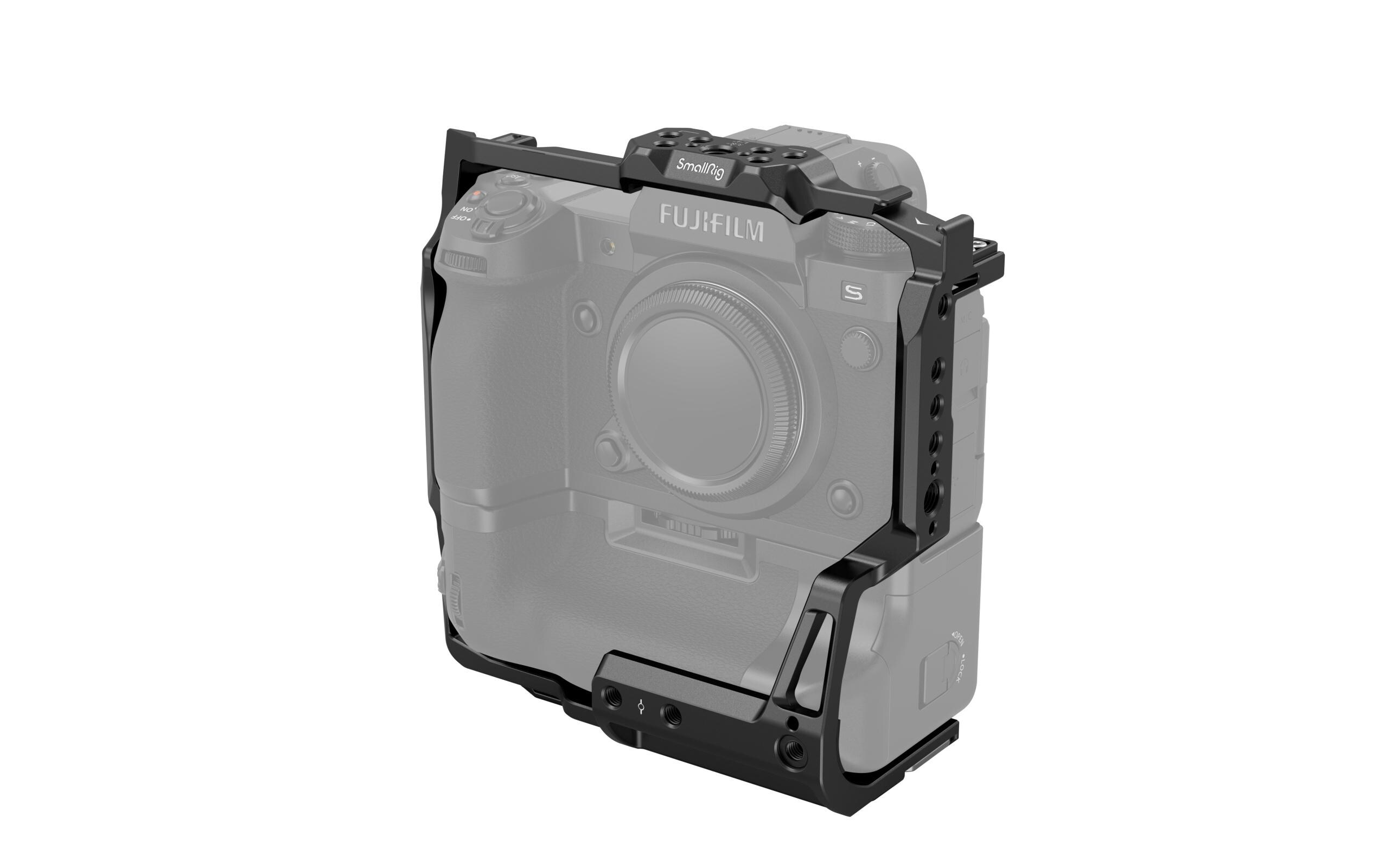Cage für Fujifilm X-H2S mit Batteriegriff<br>Multifunktionshalterung für FUJIFILM X-H2S mit FT-XH / VG-XH Batteriegriff