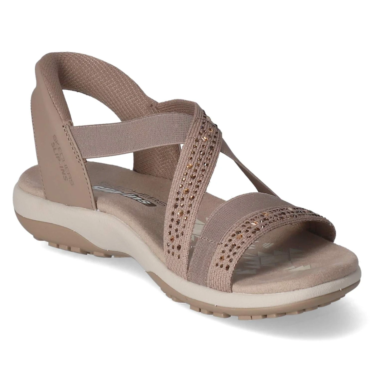 SkechersSandalen SUMMER SPARKLE - mocha