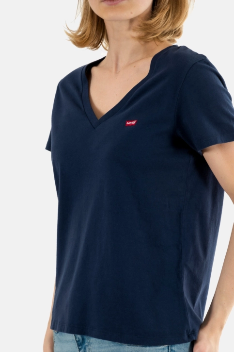 Tee shirt levi's® perfect vneck 0064 naval academy