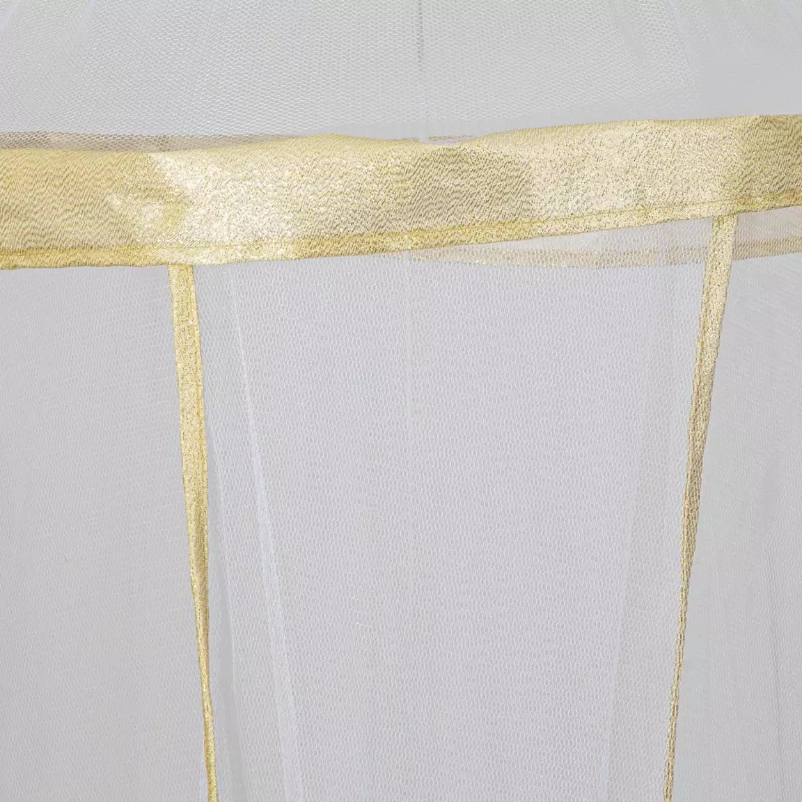 Ciel de lit enfant (40 x 230 cm) Bordure Blanc