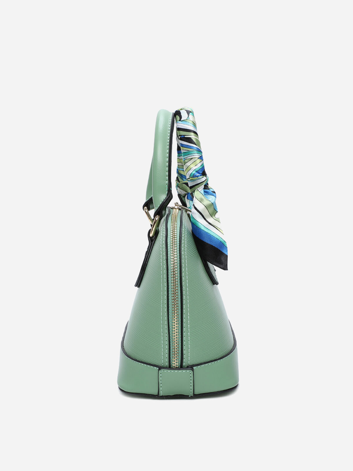Petit sac à main avec ruban- Vert