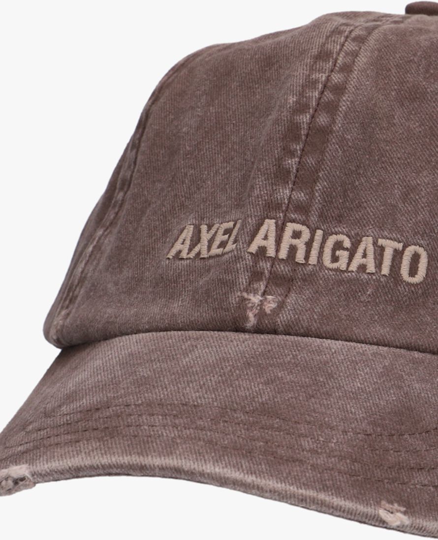 taupe axel arigato pet aa logo cap