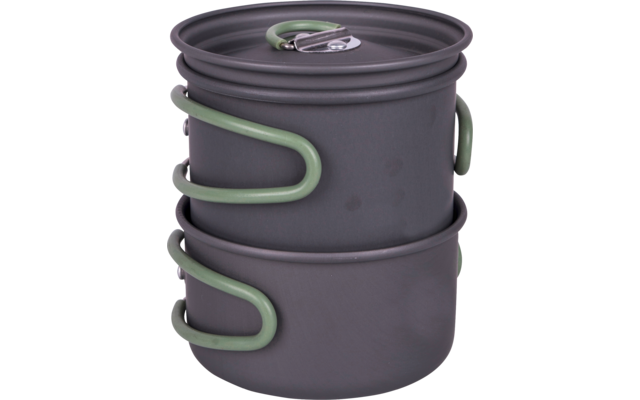 Bo-Camp Explorer Kochgeschirr-Set Aluminium eloxiert 2-tlg.