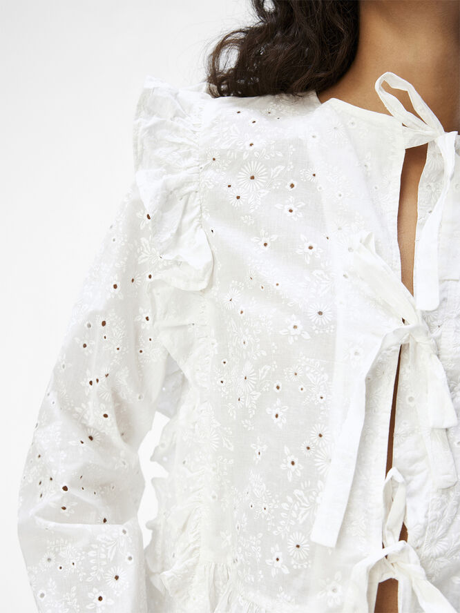 Object OBJCILIE L/S TOP DIV Cloud dancer