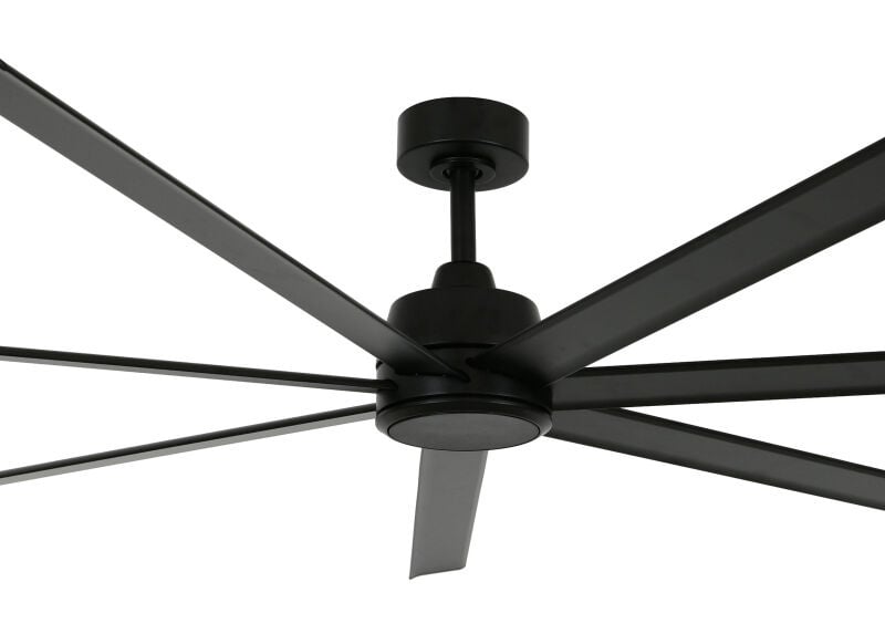 Lucci Air Plafondventilator Atlanta II Zwart XL Ã 183cm 12W Led Incl
