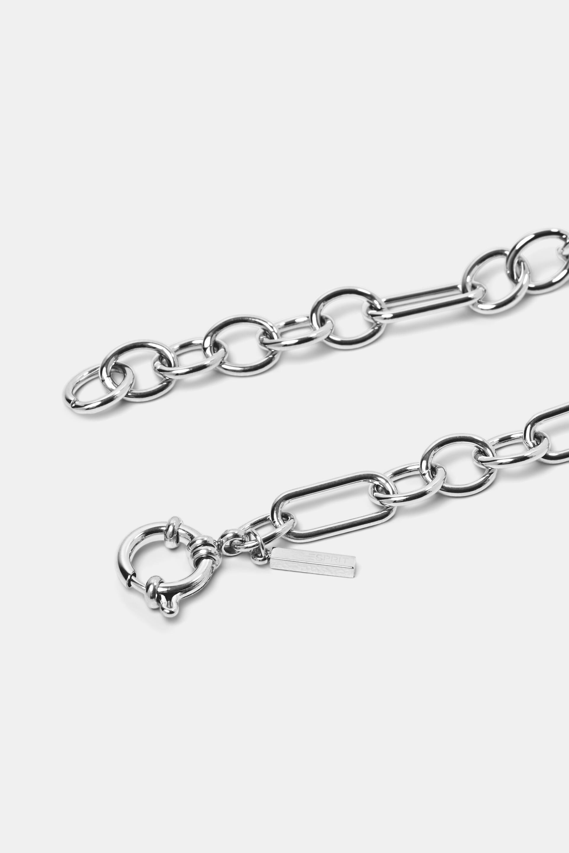 Bracelet à maillons, acier inoxydable