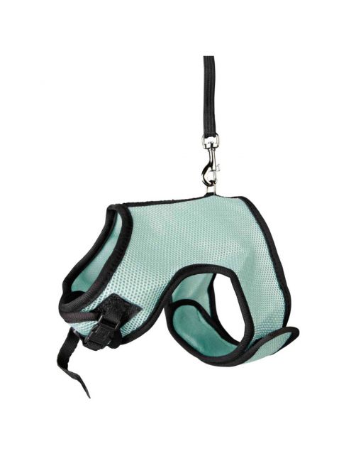 Trixie Soft-Tuig Met Riem Voor Grote Konijnen - Konijnenharnas - 25-40 cm Assorti