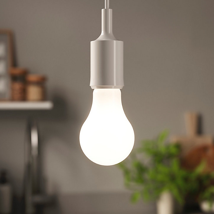 Ampoule LED à filament dépolie GLS E27 1521lm 10.5W = 100W Ø7cm IPX4 Diall blanc neutre dimmable