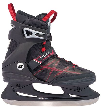 K2 Schlittschuhe - F.I.T. Ice - Schwarz/Rot