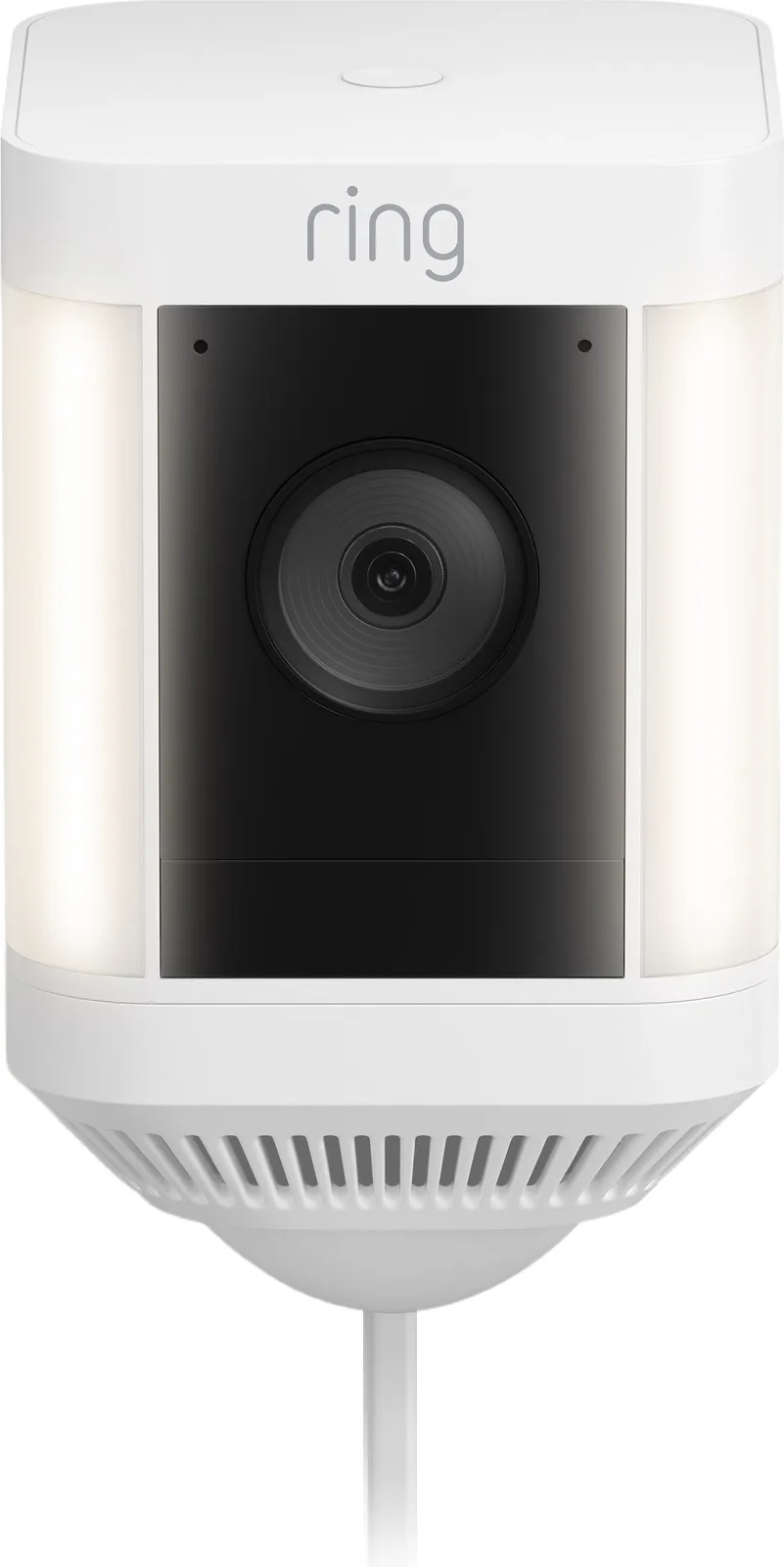 Ring Spotlight Cam Plus Plug-in Blanc Caméra de surveillance