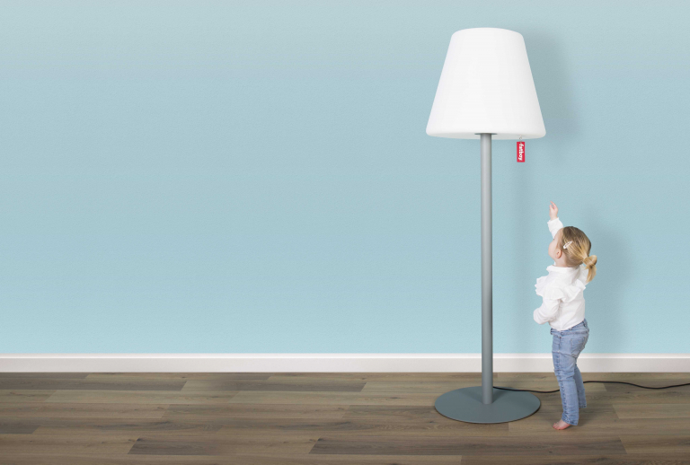 Fatboy Edison the Giant vloerlamp LED lichtgrijs