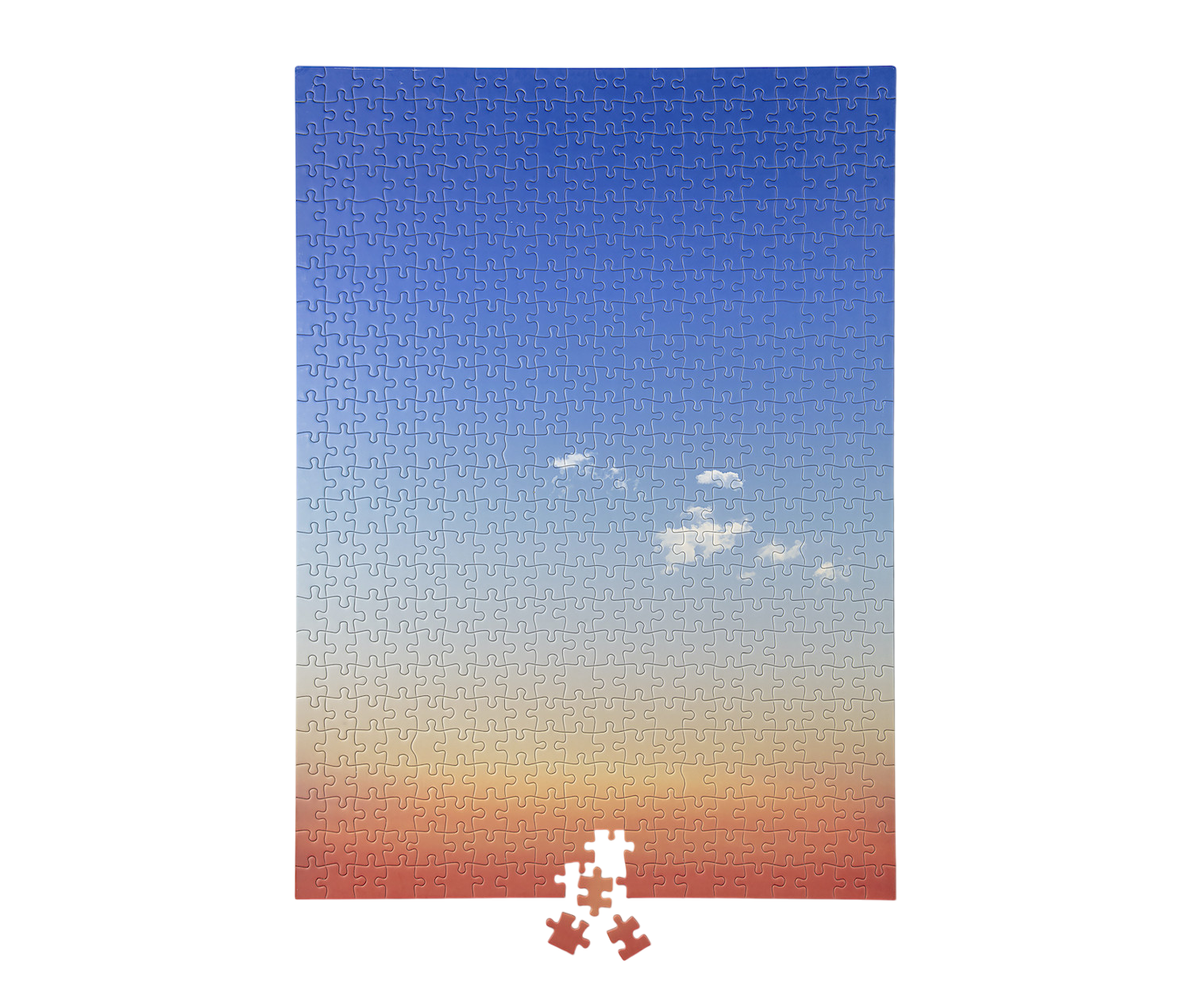 Puzzle Dusk blau