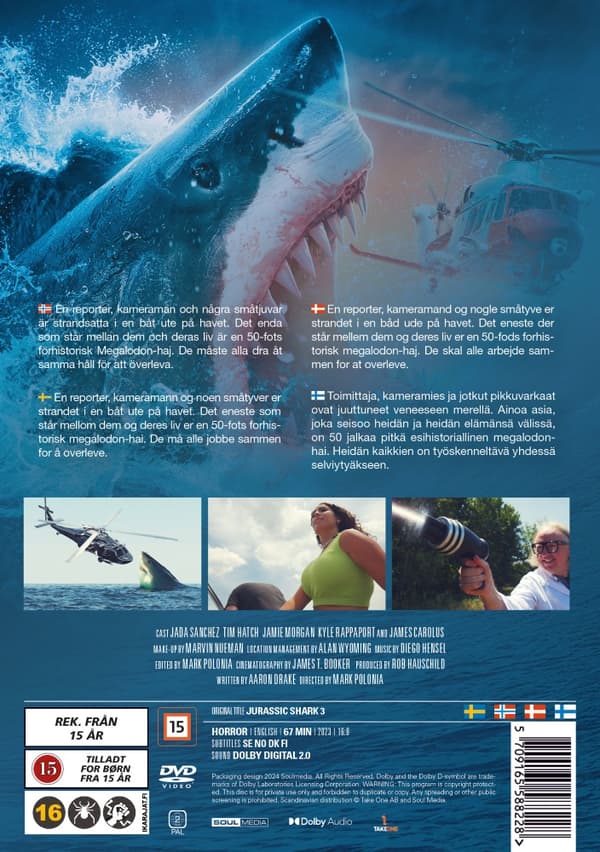 Jurassic Shark 3: Savenge (DVD)