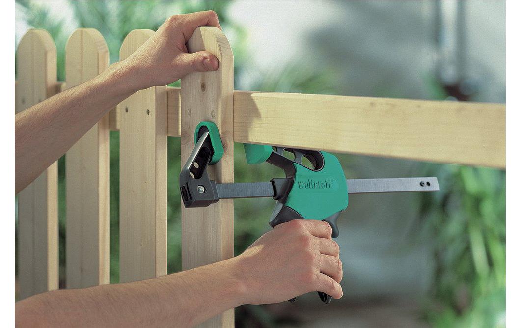 Einhandzwinge EHZ Easy 75 - 150 mmEinhändig bedienbare Zwinge
