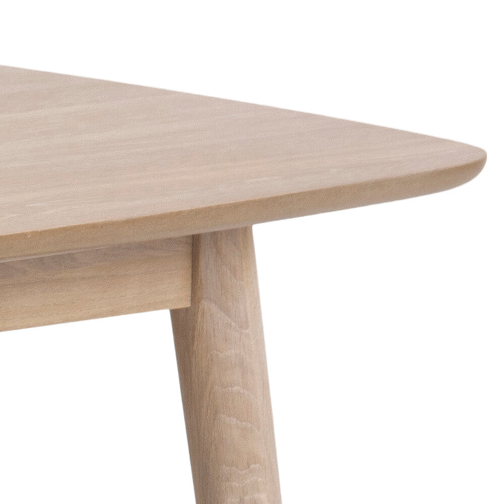 by fonQ basic Rounded Eettafel 150 x 80 cm - Eiken