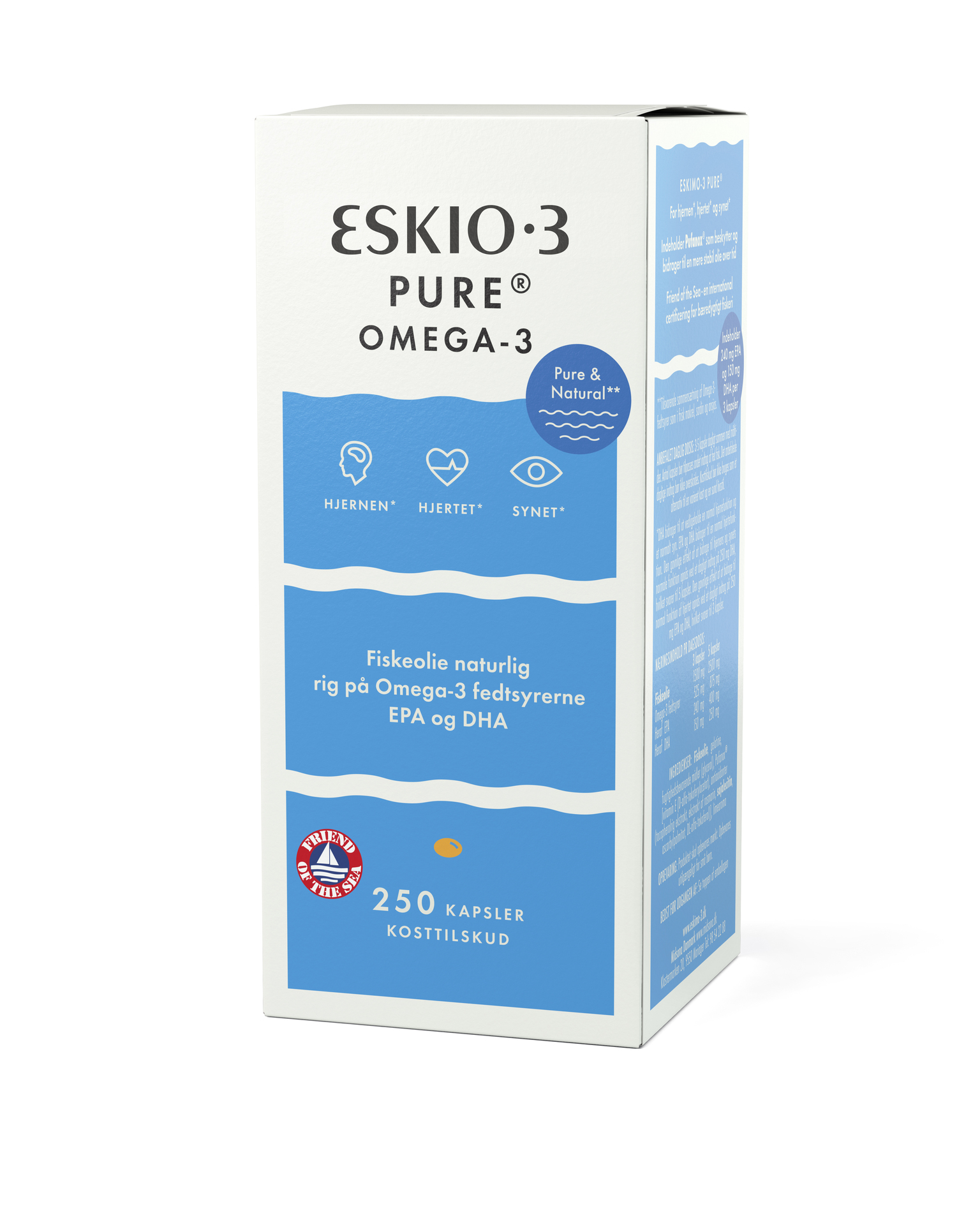 Eskio-3 Omega-3 250 Kapsler