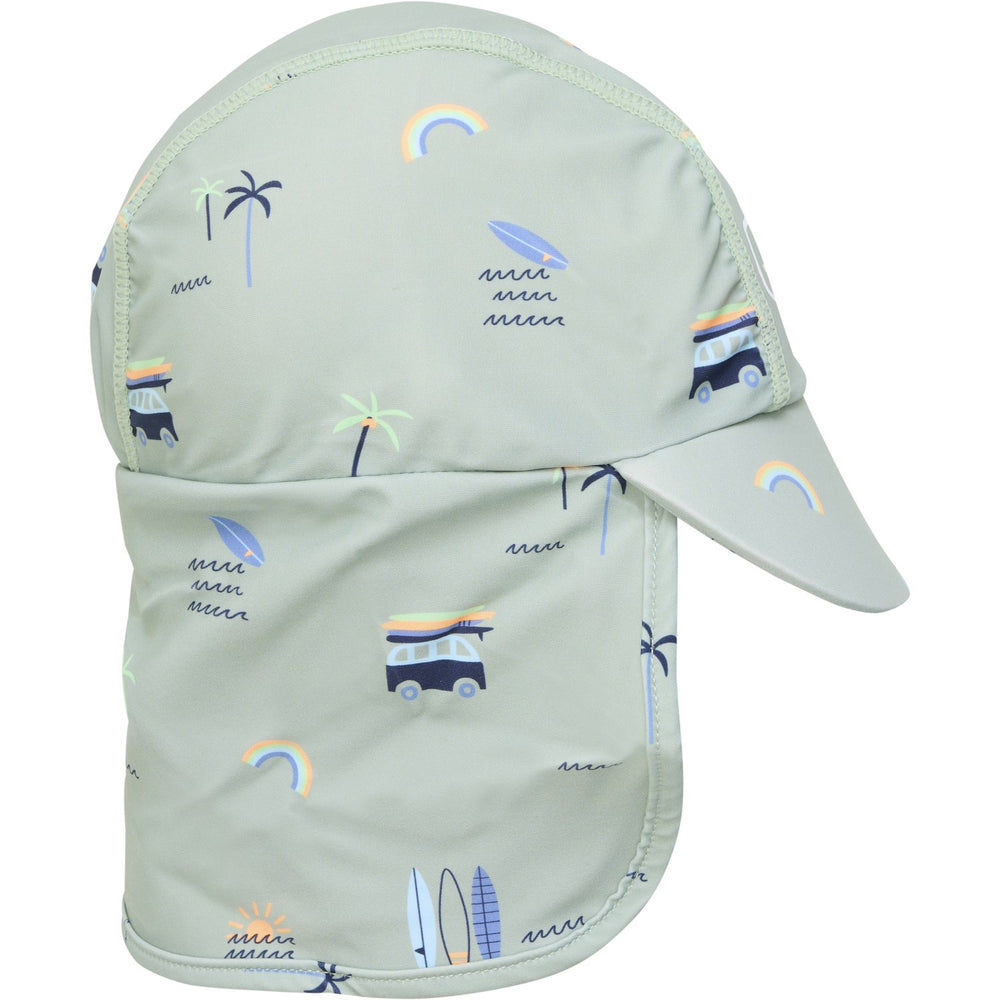 Køb Color Kids Iceberg Green Solhat - AOP