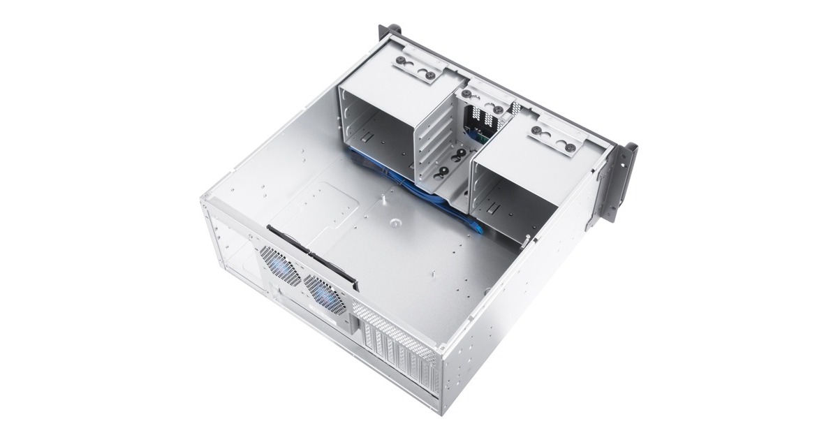 SilverStoneRM41-506 rack behuizing  (Zwart | 2x USB-A 3.2 (5 Gbit/s))