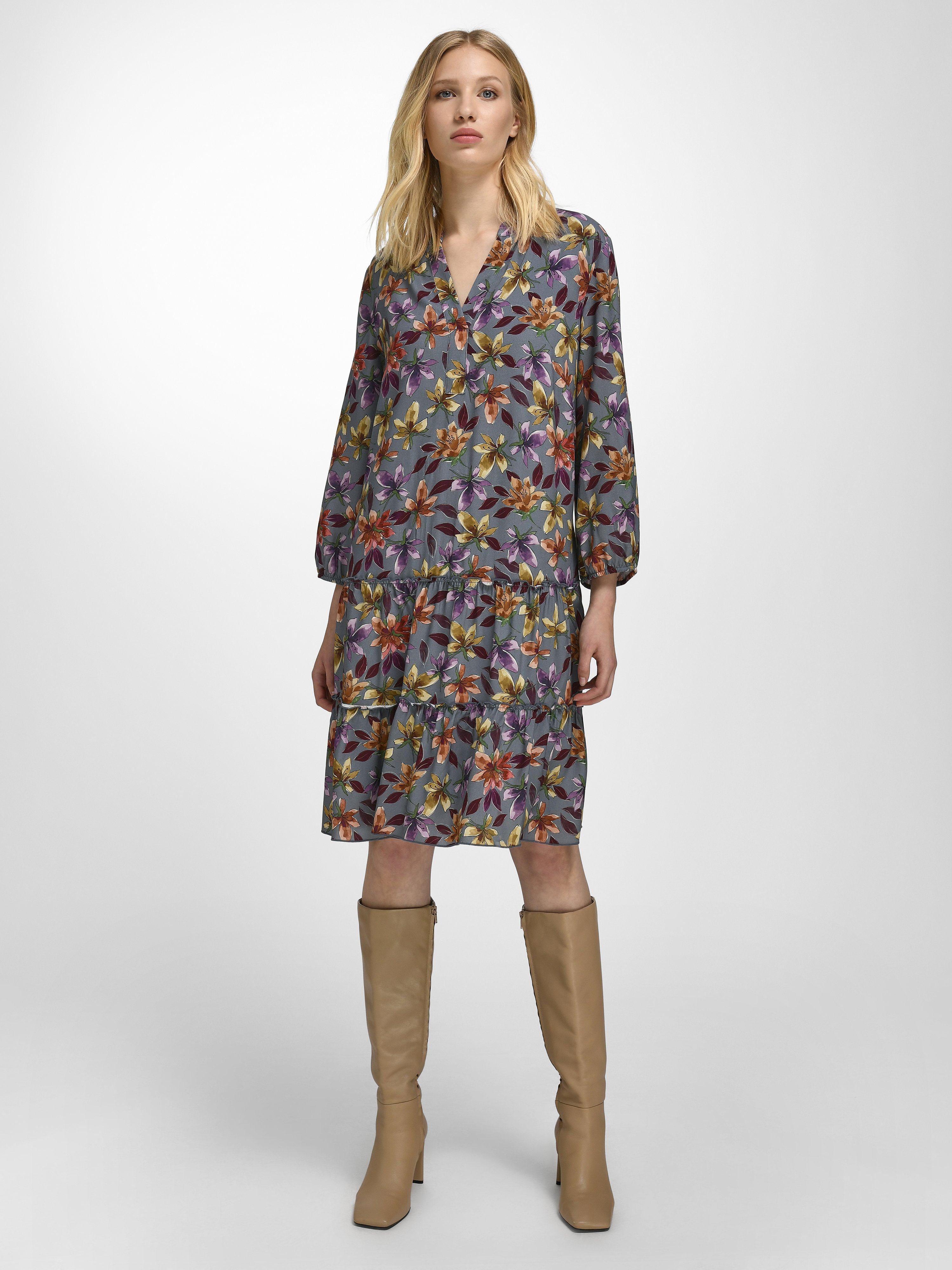 Kleid mit 3/4-Arm