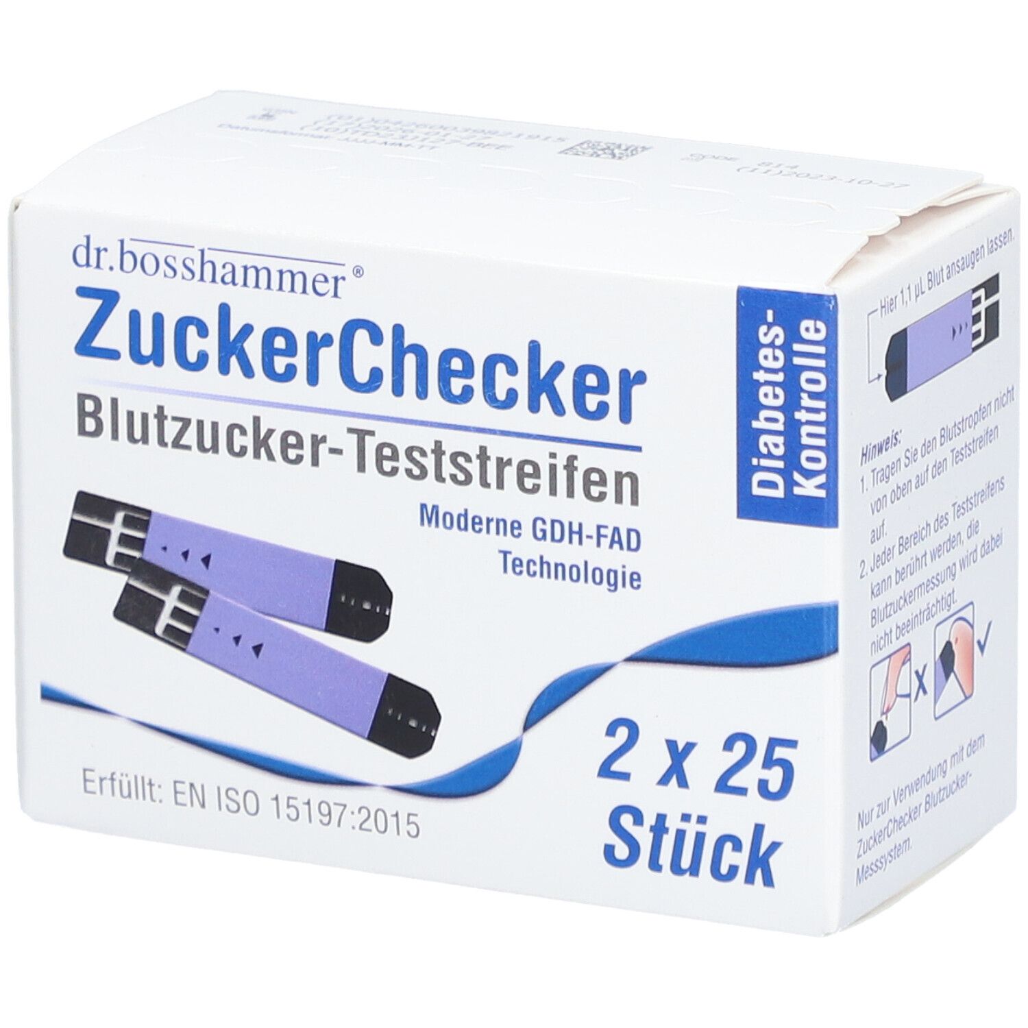 ZuckerChecker Blutzucker-Teststreifen