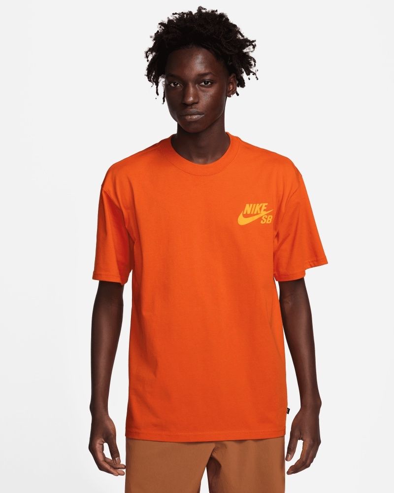 T-shirt Nike SB Orange pour homme