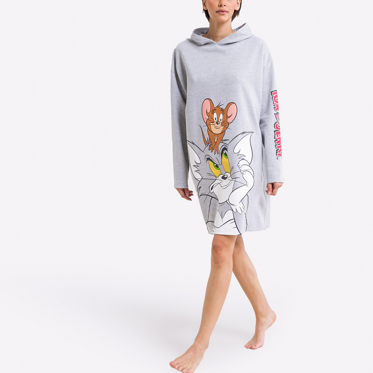 TOM&JERRY<br>Moletom longo e macio do Tom & Jerry