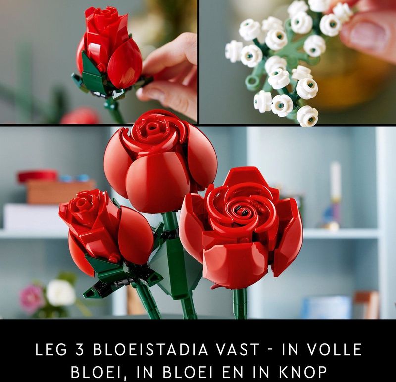 Lego - Icons Botanicals - Bouwspel - Groen - Kunststof