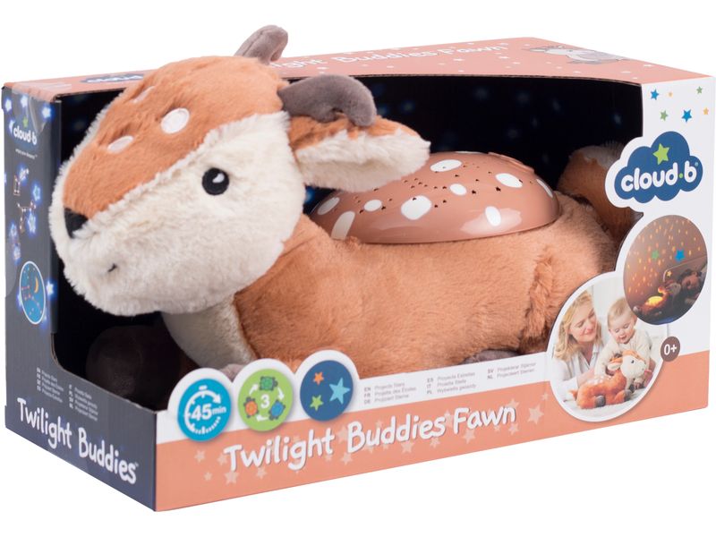 cloud b Projektor Twilight Buddies Rehkitz Ultra-kuscheliger Freund für Kinder