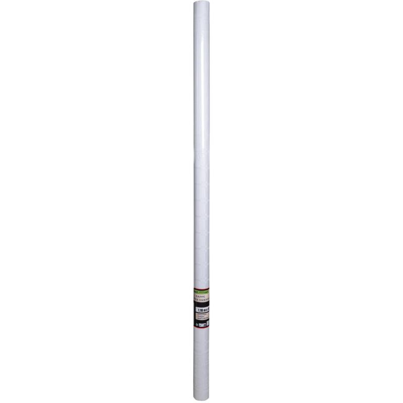 Nappe en rouleau papier damassé - 10x1,18m - Blanc