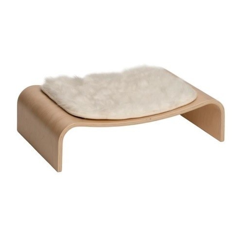 Árvore para gatos portátil CAT IT v-lounge bege, popular e elegante.