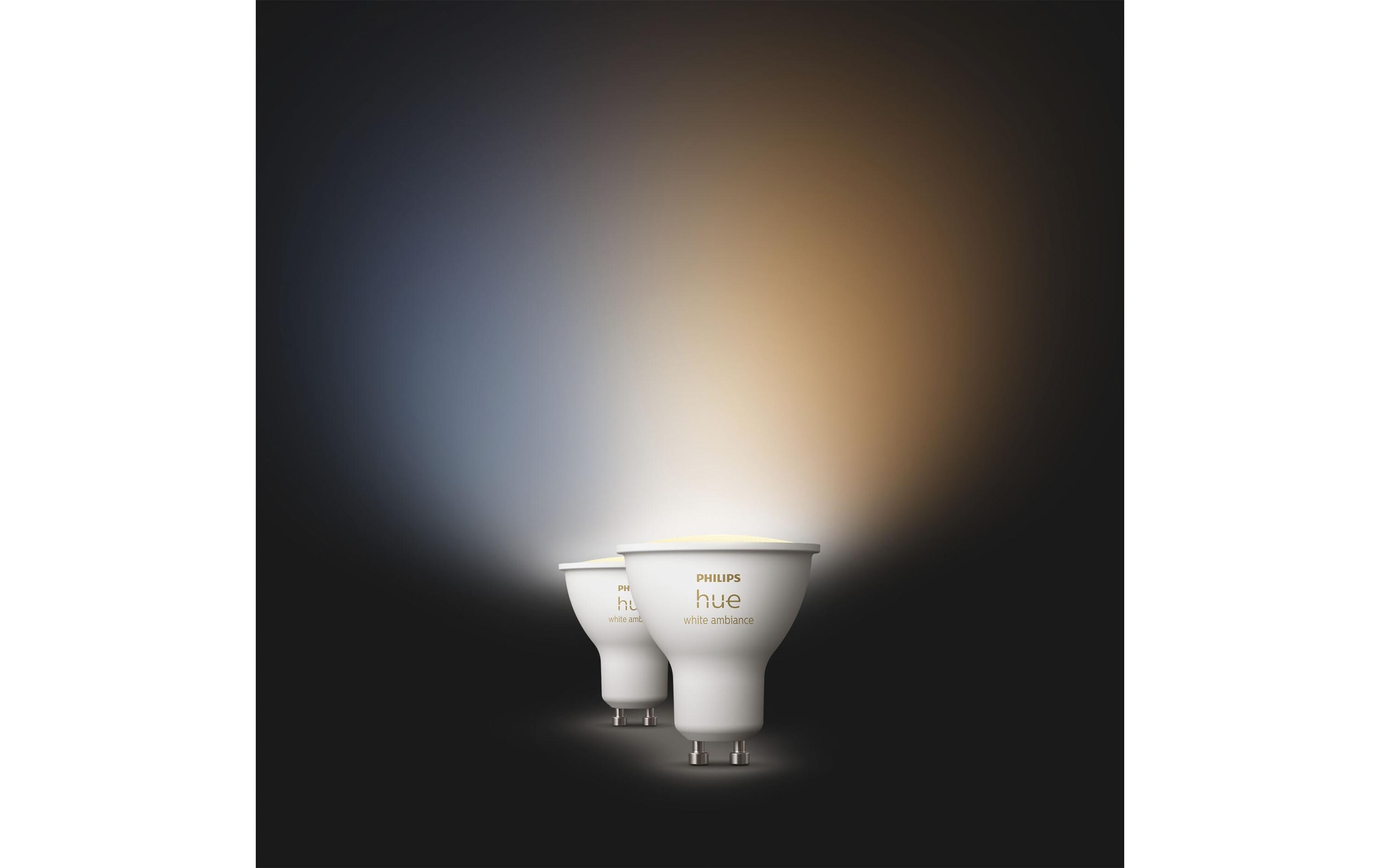 White Ambiance GU10 DoppelpackSchönere Momente in smarter Beleuchtung