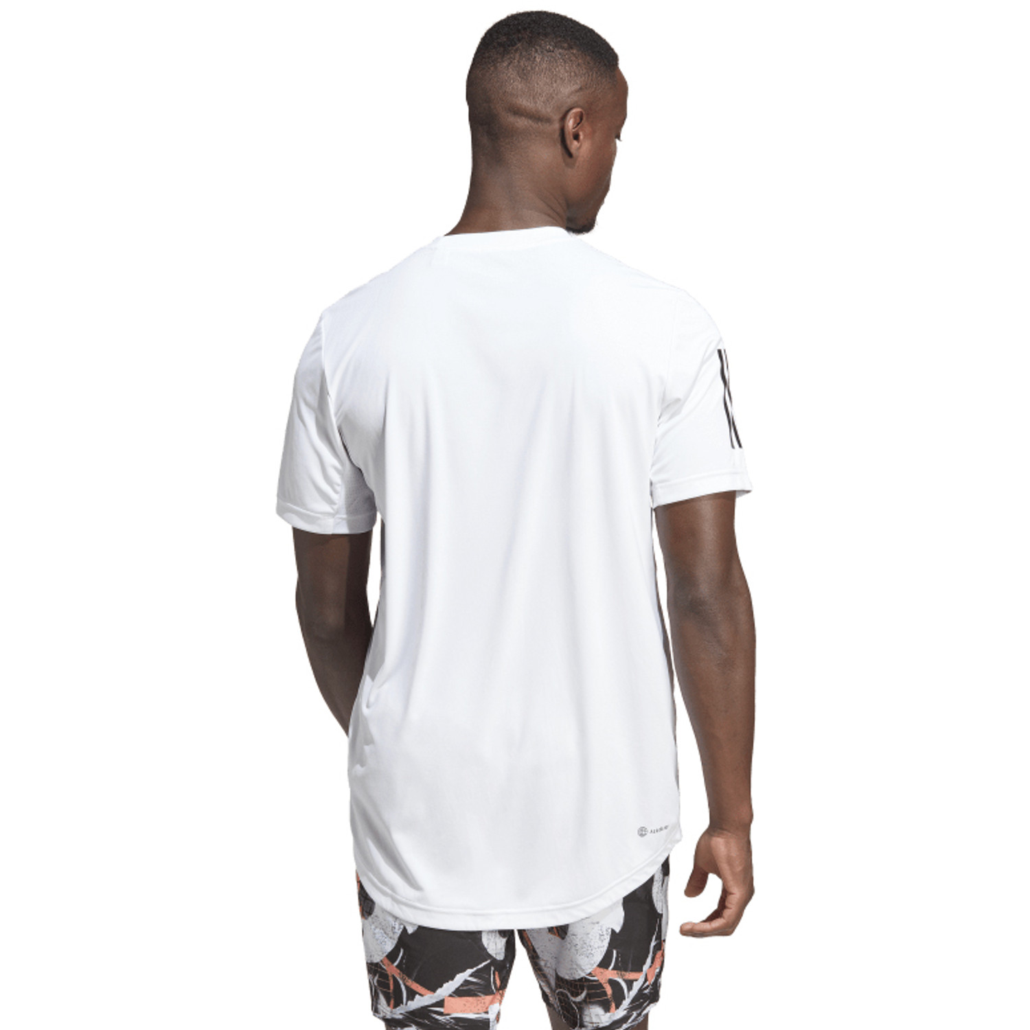 adidas Club 3 Striped Tee