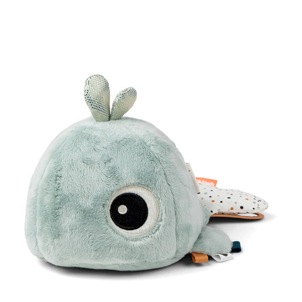 hide & seek wally blue activiteiten knuffel 14 cm