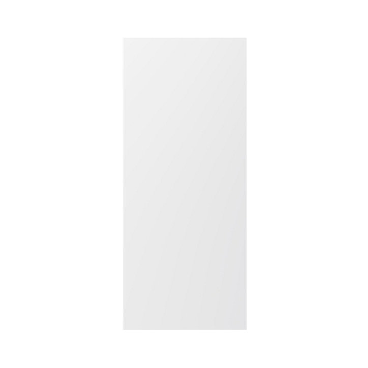 Côté de remplacement pour 1/2 colonne électroménager GoodHome Balsamita blanc H. 135.1 cm x l. 57 cm x Ep. 18 mm