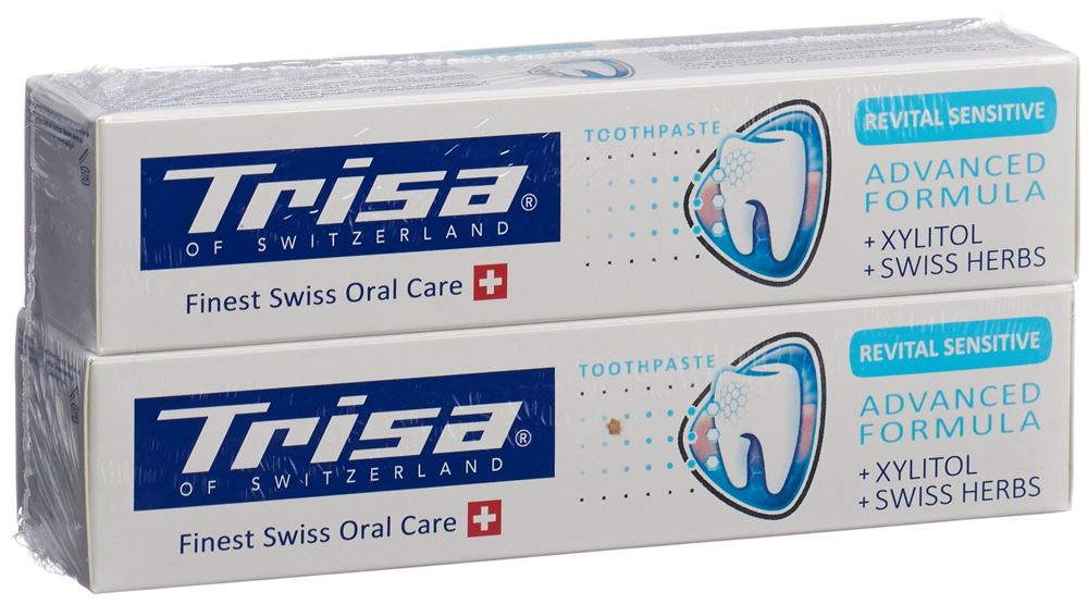 TRISA Zahnpasta Revital Sensitive DUO 75 ml