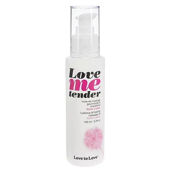 Óleo de Massagem Love To Love Algodão Doce, Aconchegante e Delicioso, 100ml
