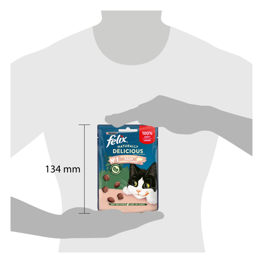 Felix Naturally Delicious Zalm50 gr