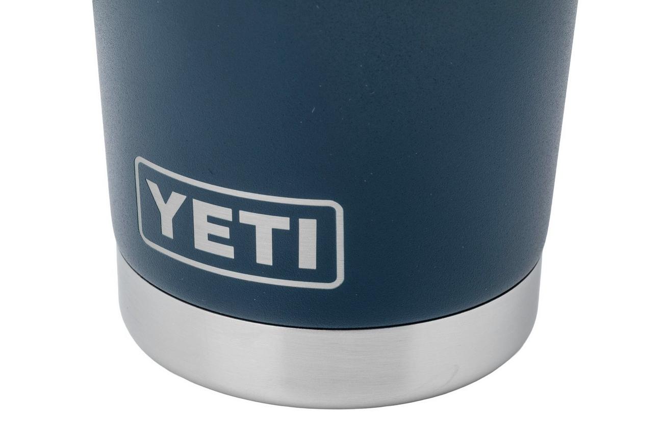 Yeti Rambler Travel Mug 20oz Stronghold Lid, Navy Blue, thermos reismok met deksel, 591 ml