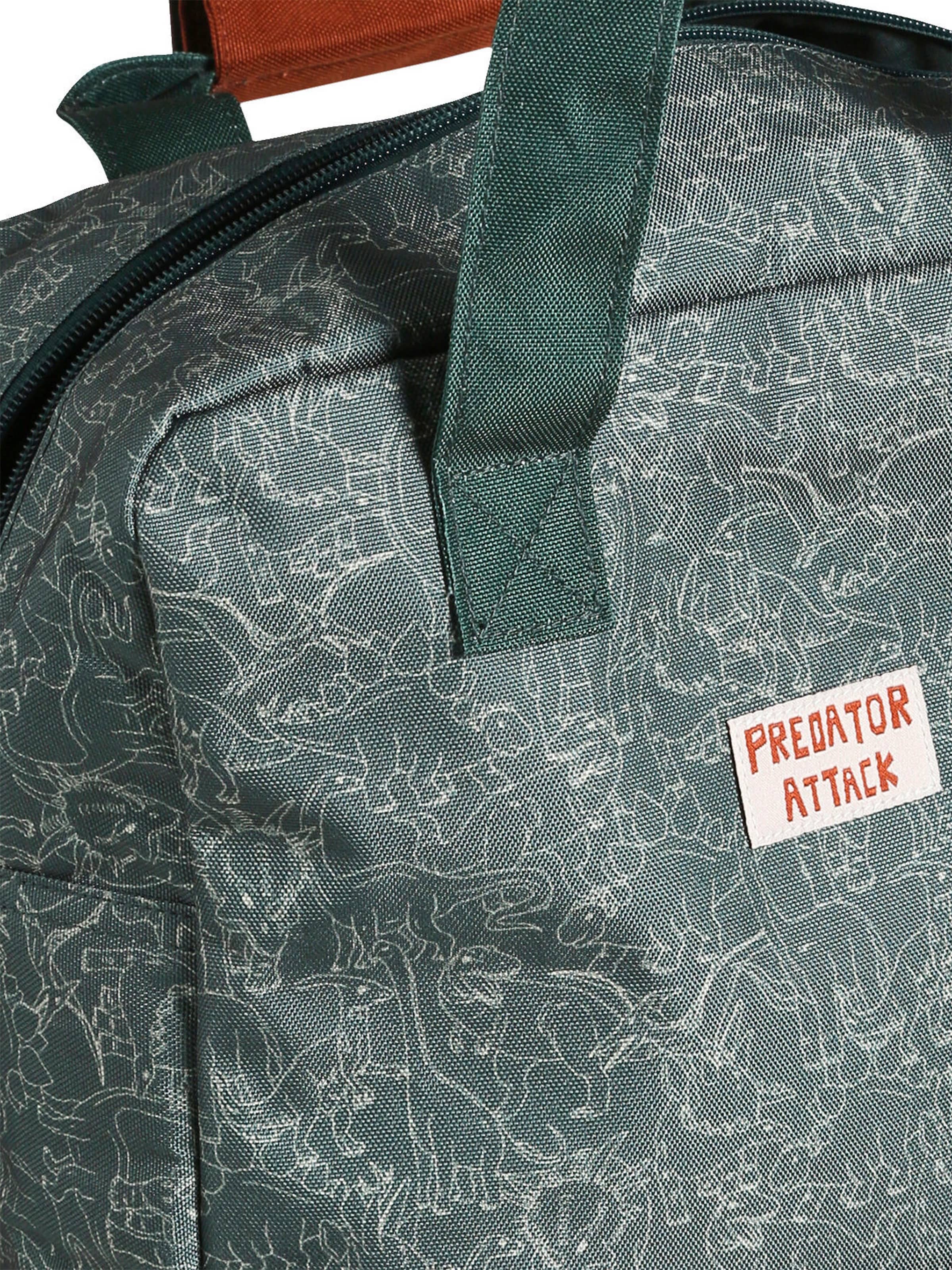 Vertbaudet Jungen Rucksack DINOS tannengrün