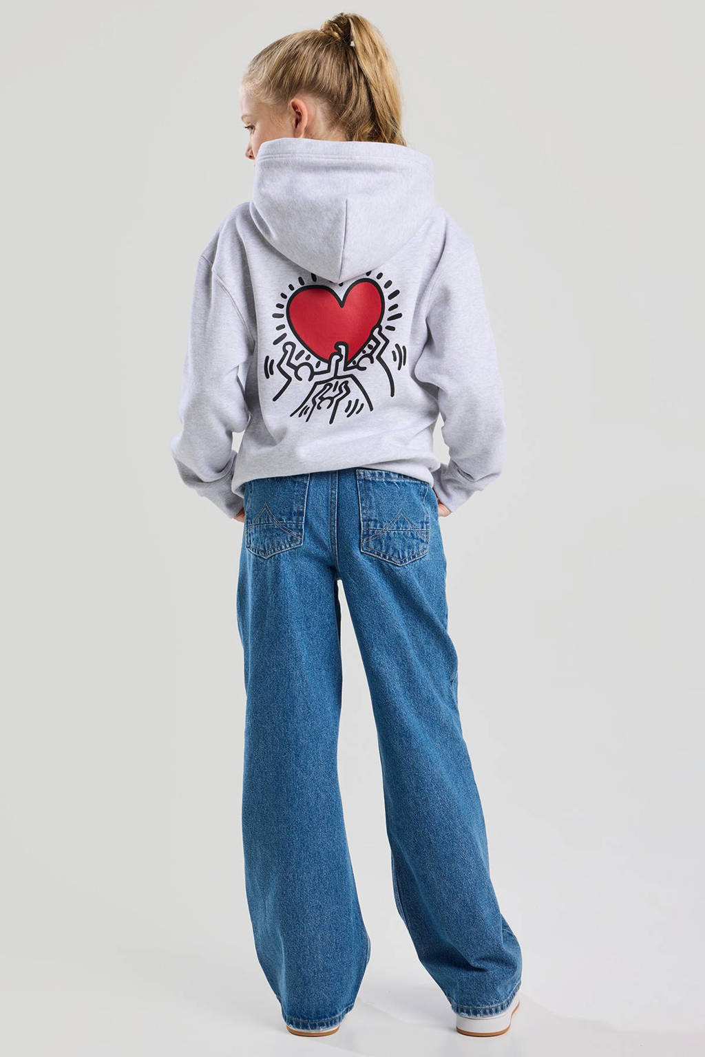America Today sweater grijs
