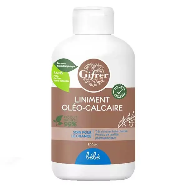 Linimento Gifrer Oleo-Calcário 500ml