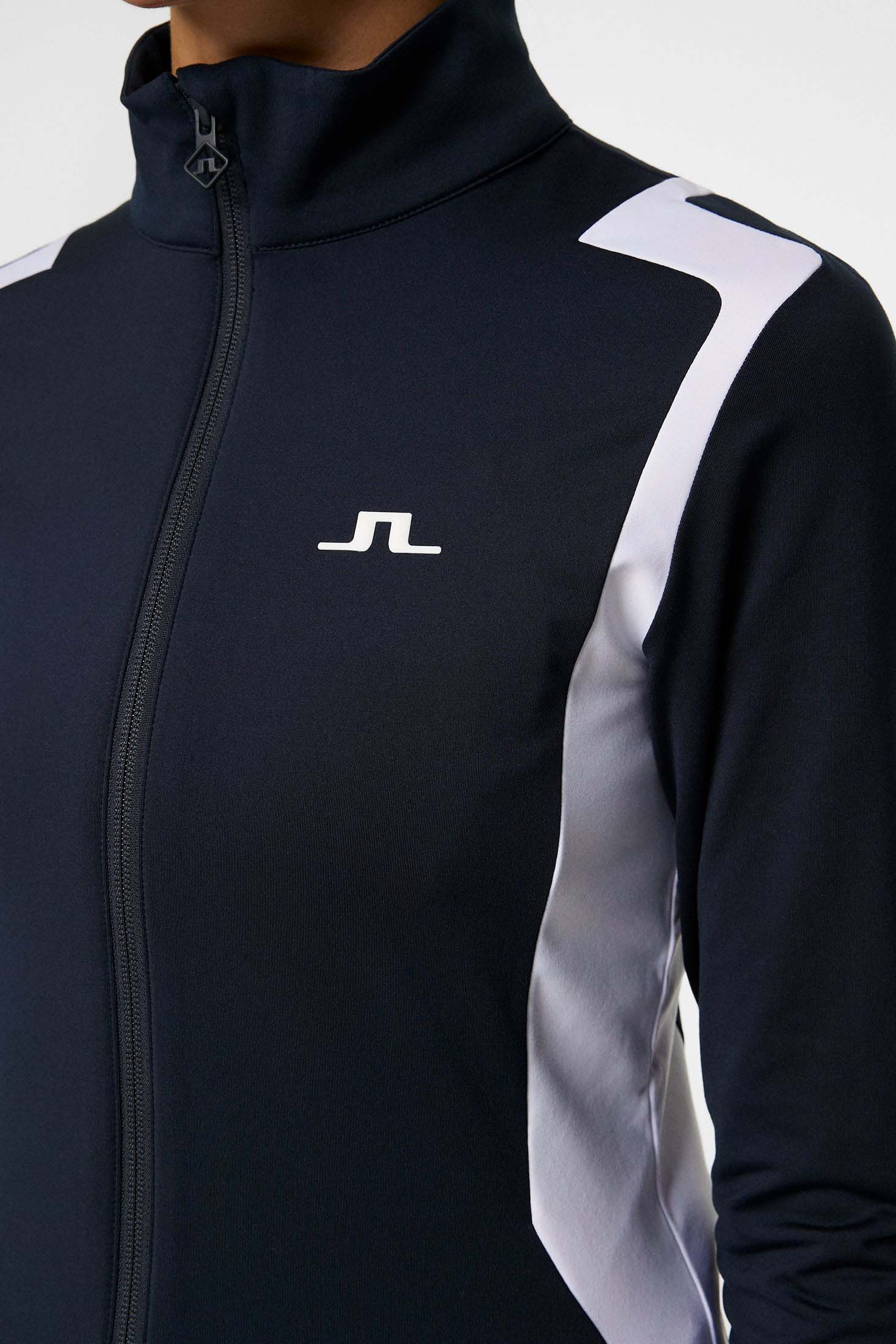 Mae Zip Mid Layer Dame JL Navy