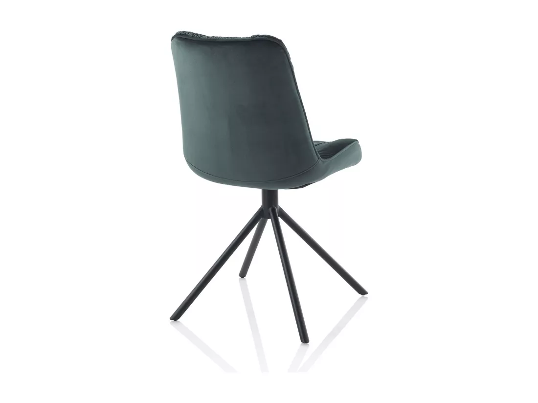 Set de 2 Chaises WENDY vert