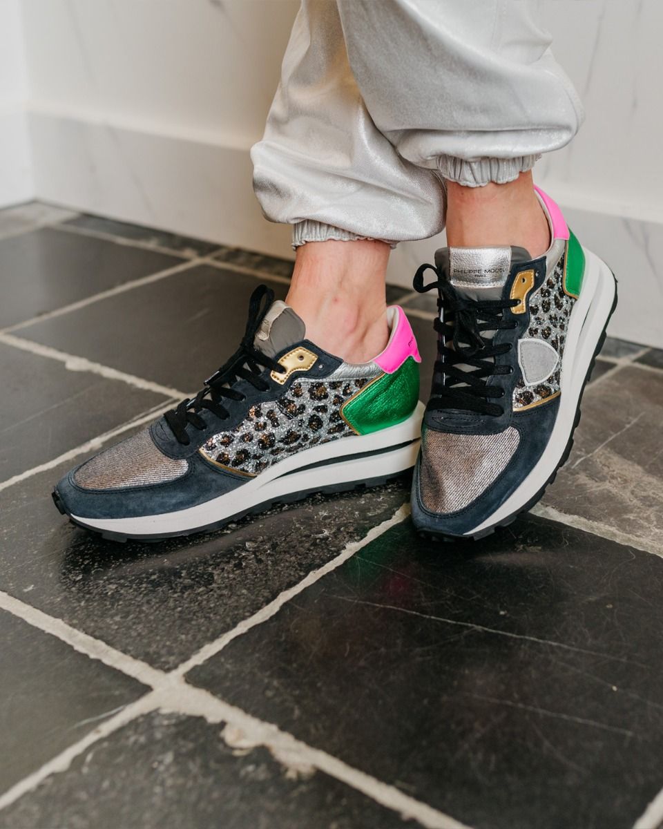 Philippe Model Tropez Haute Multicolor Damessneakers