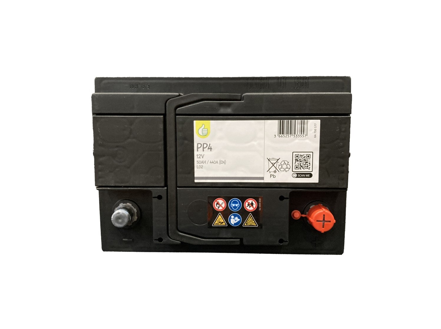 BATERIAS AUTO POLEGAR PP4 50AH/440A