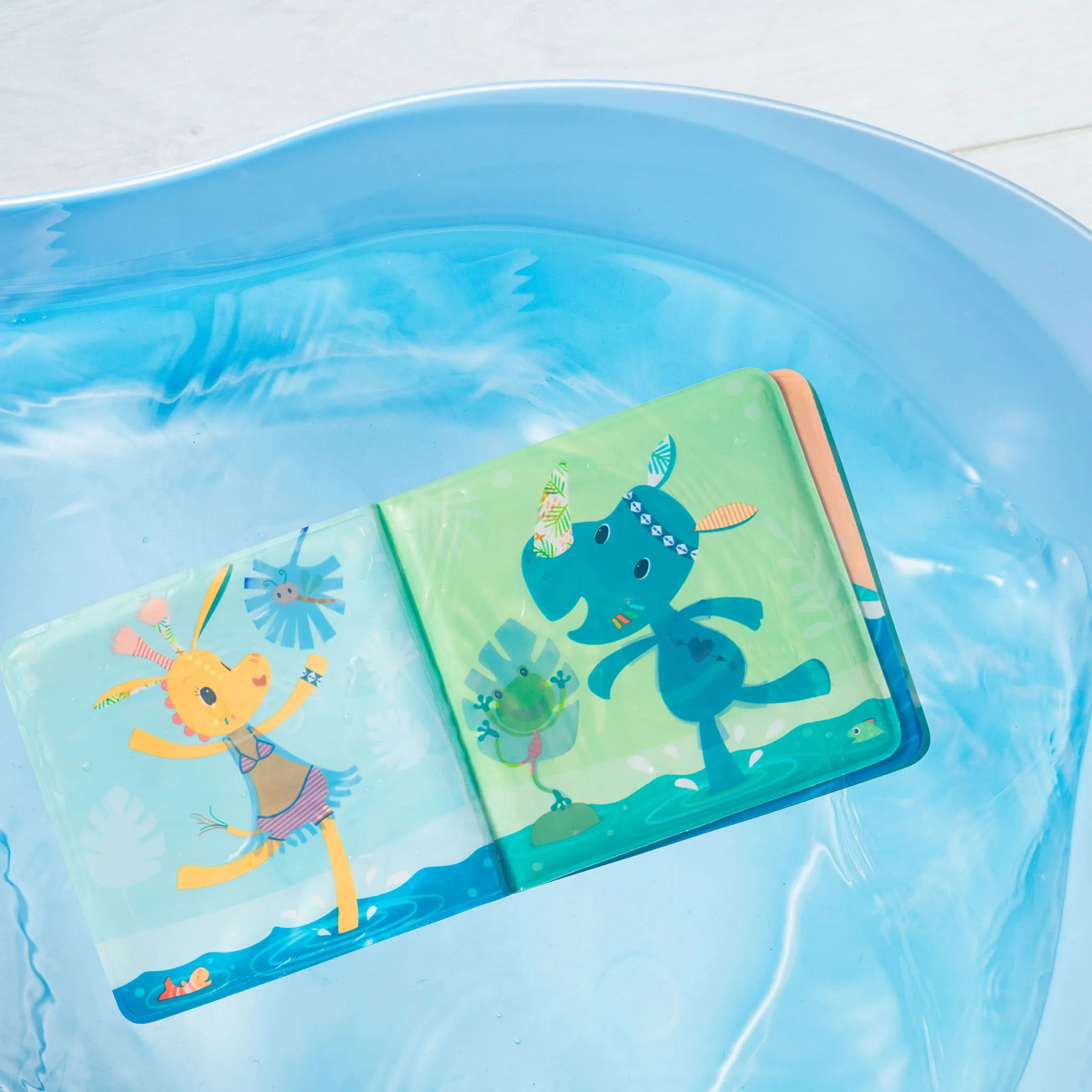 Lilliputiens Livre Bain Anatole Aligatore