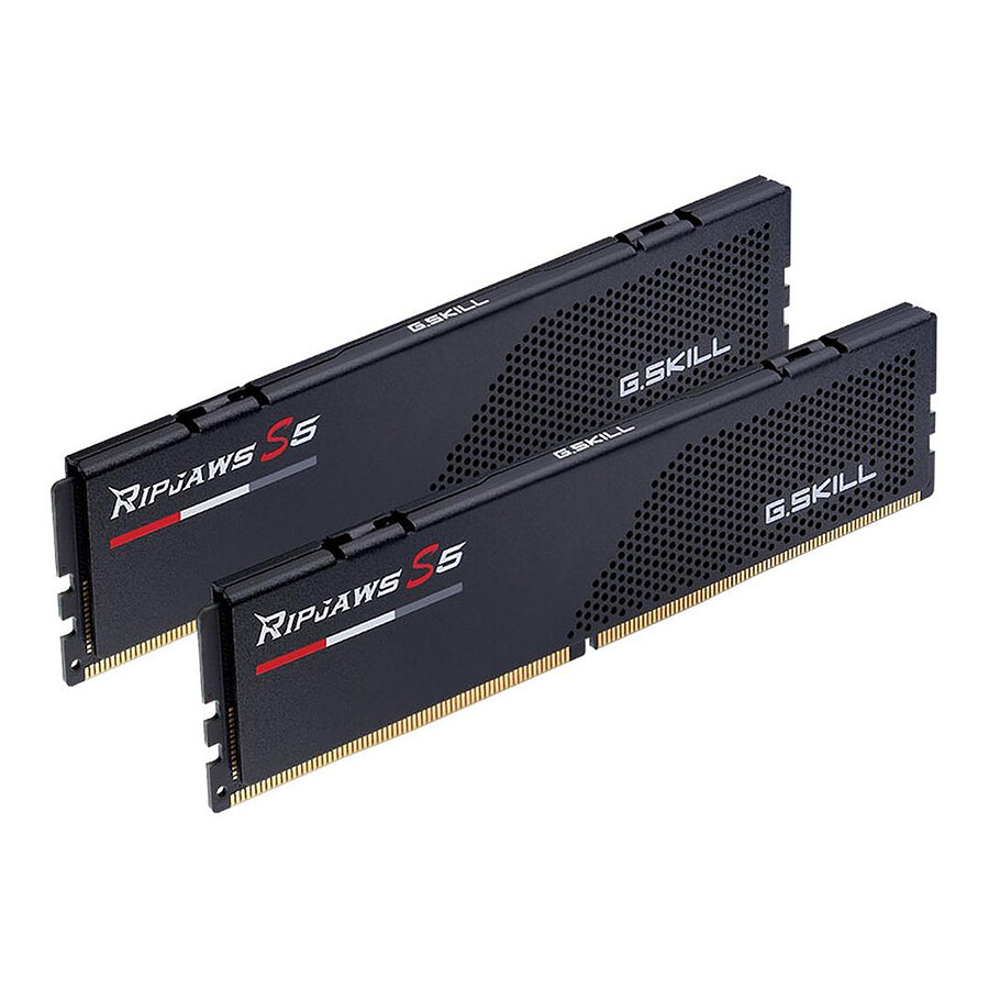 G.Skill Ripjaws S5 Black - 2 x 16 Go (32 Go) - DDR5 5600 MHz - CL40