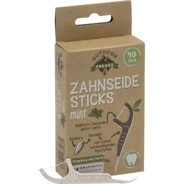 Zahnseide Sticks mint