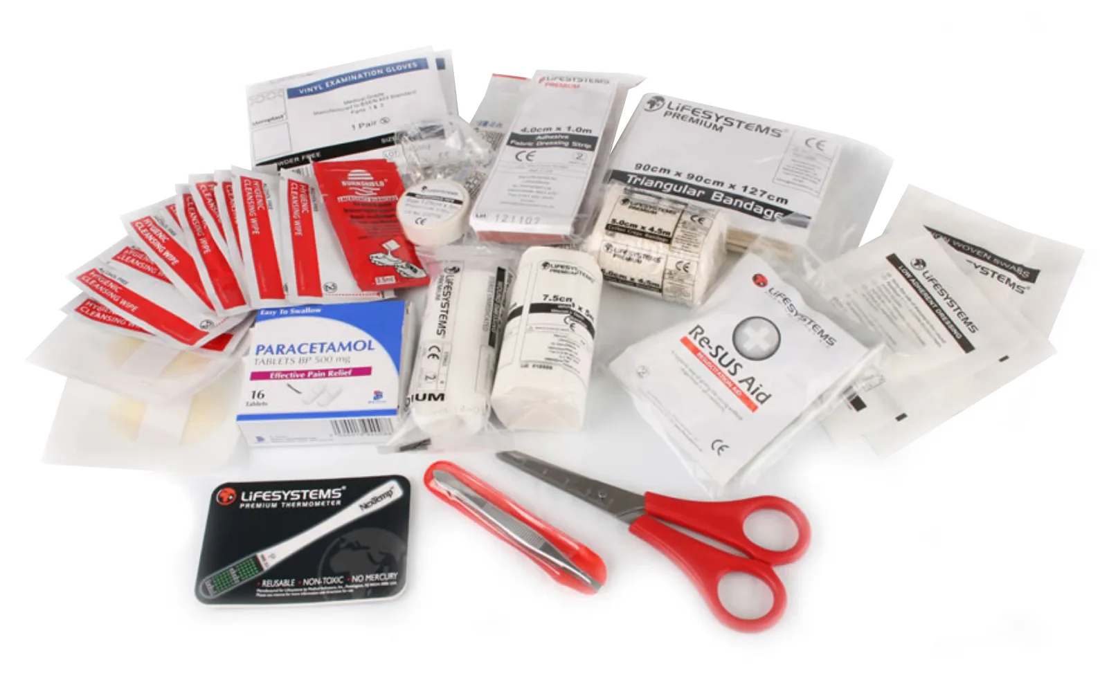 Lifesystems First Aid Waterproof Nocolour