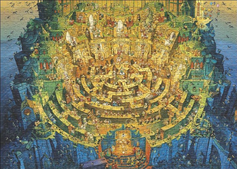 Heye - Diepten Puzzel - 2000 Stukjes - Kleurrijke Afbeelding